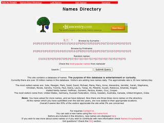 Names Directory
