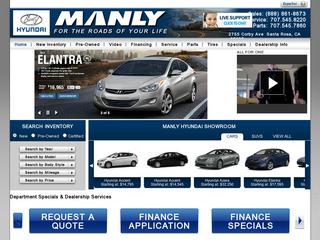 Manly Hyundai Dealer in Santa Rosa, California, CA